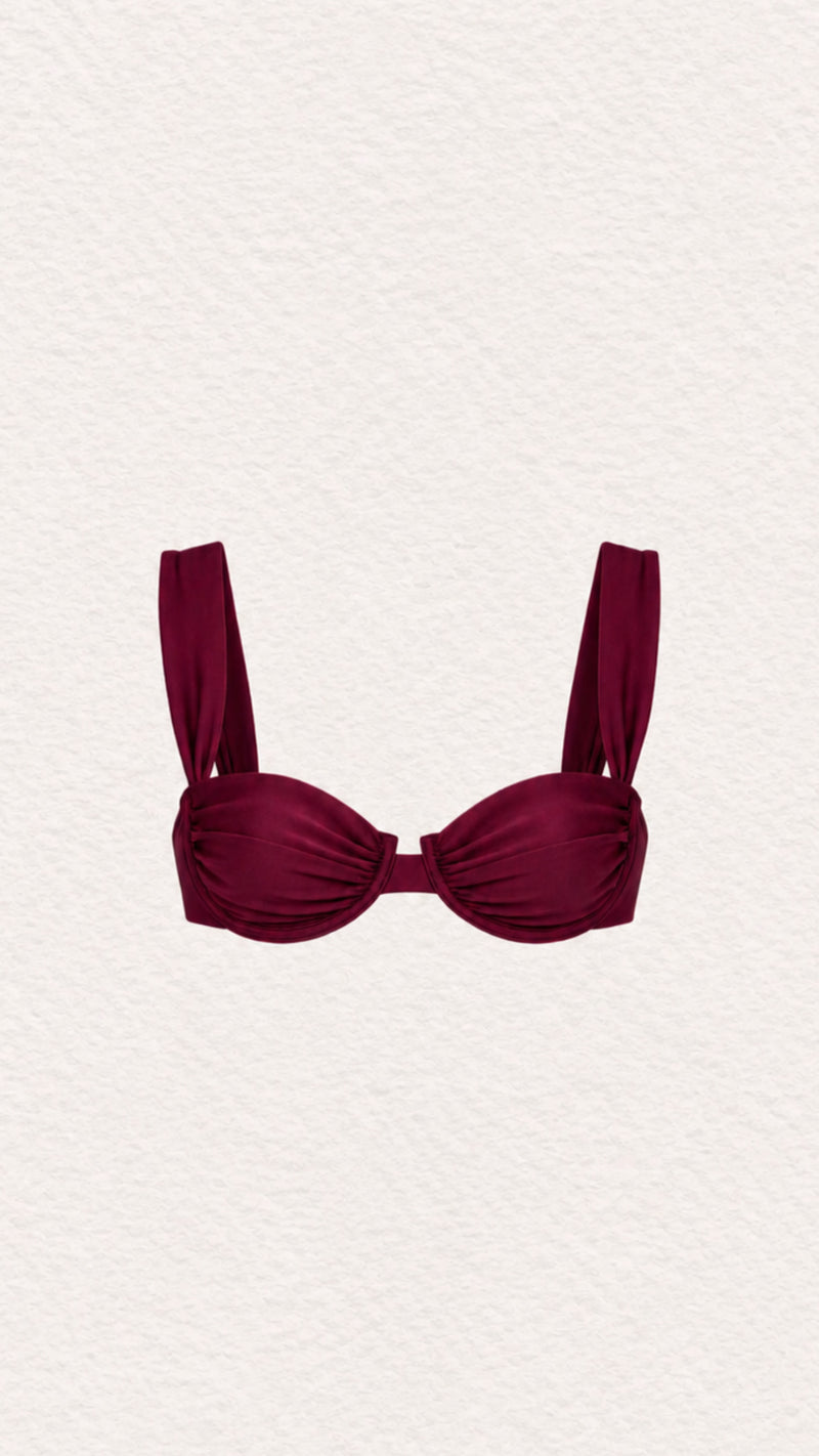 CALI Burgundy Top